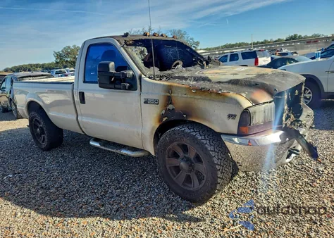 1999 Ford F350 Srw Super Duty из США, поврежденный, VIN 1FTSF30L9XEE49662